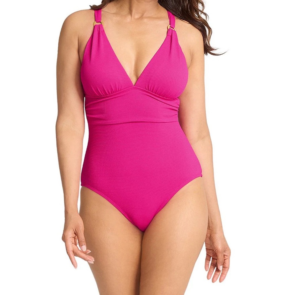 Tommy Bahama island cays one-piece bathing suit